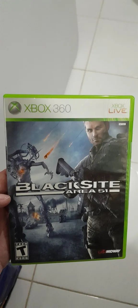 Jogo Blacksite Área 51 - Xbox 360