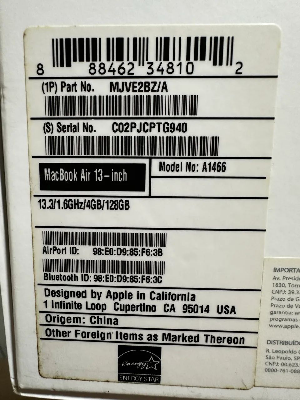 MacBook Air 13 polegadas  - Foto 4