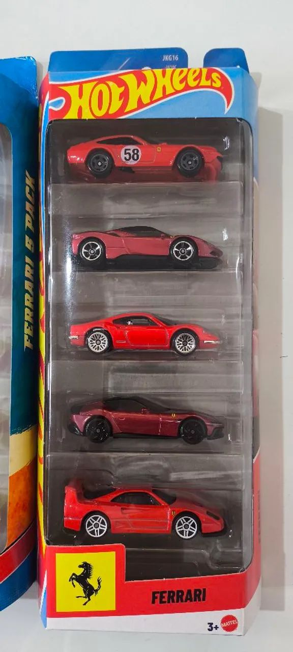 Hot Wheels Ferrari Five Pack 2009, 2010 e 2026 - Foto 2