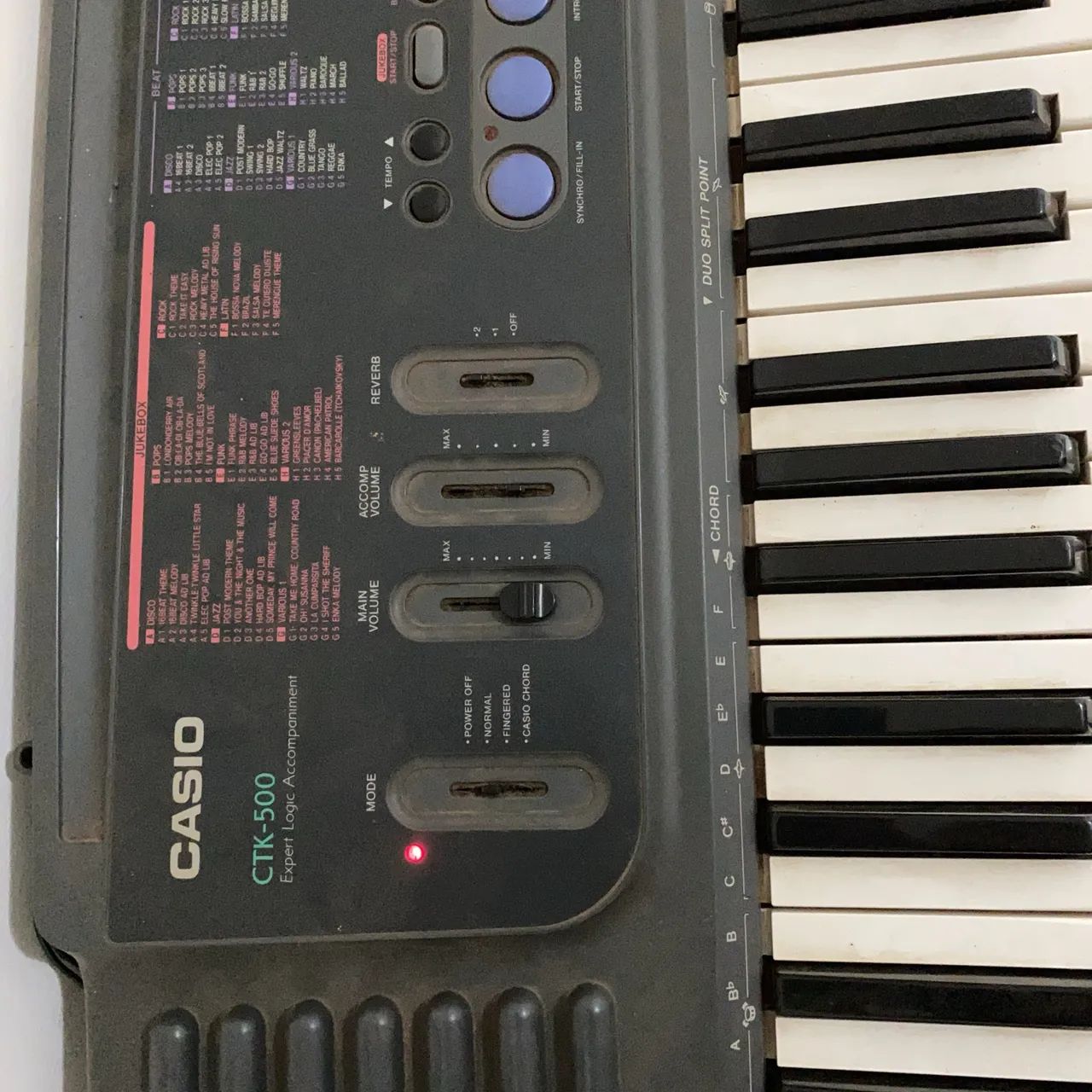 Teclado Casio CTK-500 - Eletrico - Foto 4