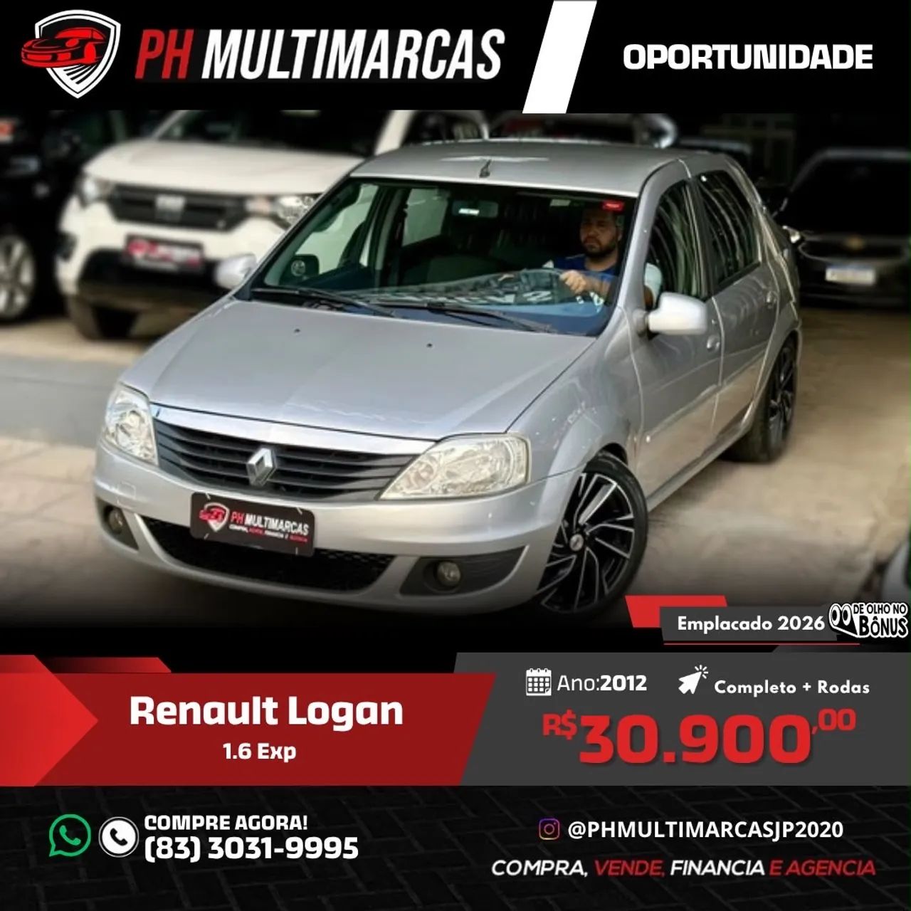Renault Logan Expression Hi-flex 1.6 16V 4P AUT 2012