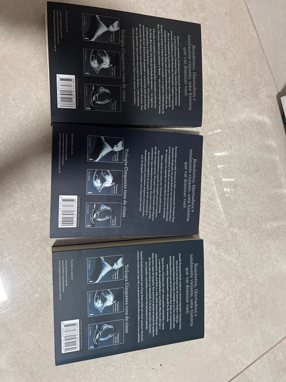 Trilogia Cinquenta Tons de Cinza - Foto 2
