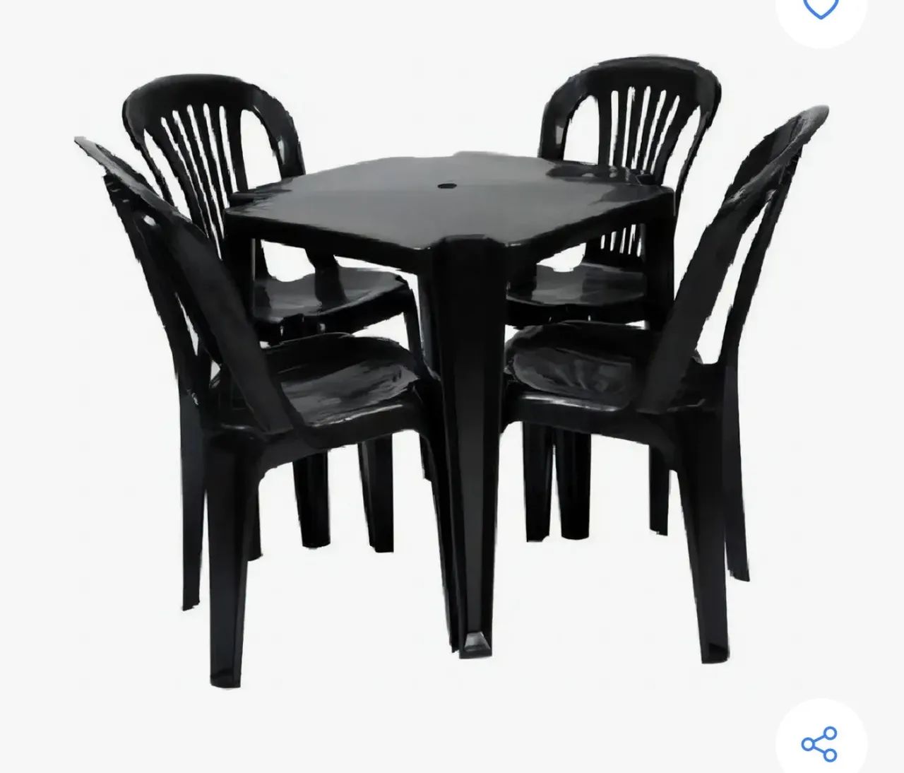 Jogo de mesa de plástico 