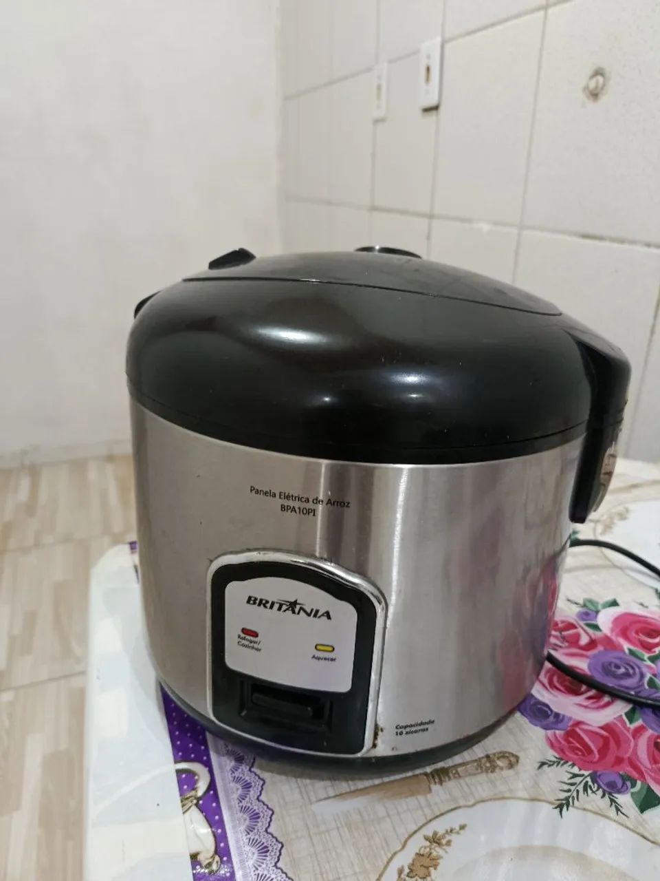 Panela de arroz Britânia 10 xícara, semi nova 71 9  * - Foto 3
