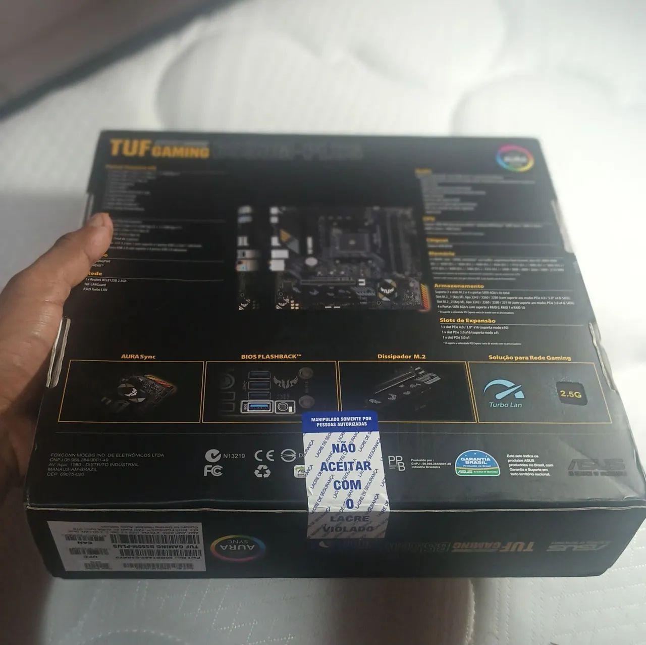 Placa Mae Tuf Gaming B550M - Plus - Foto 2