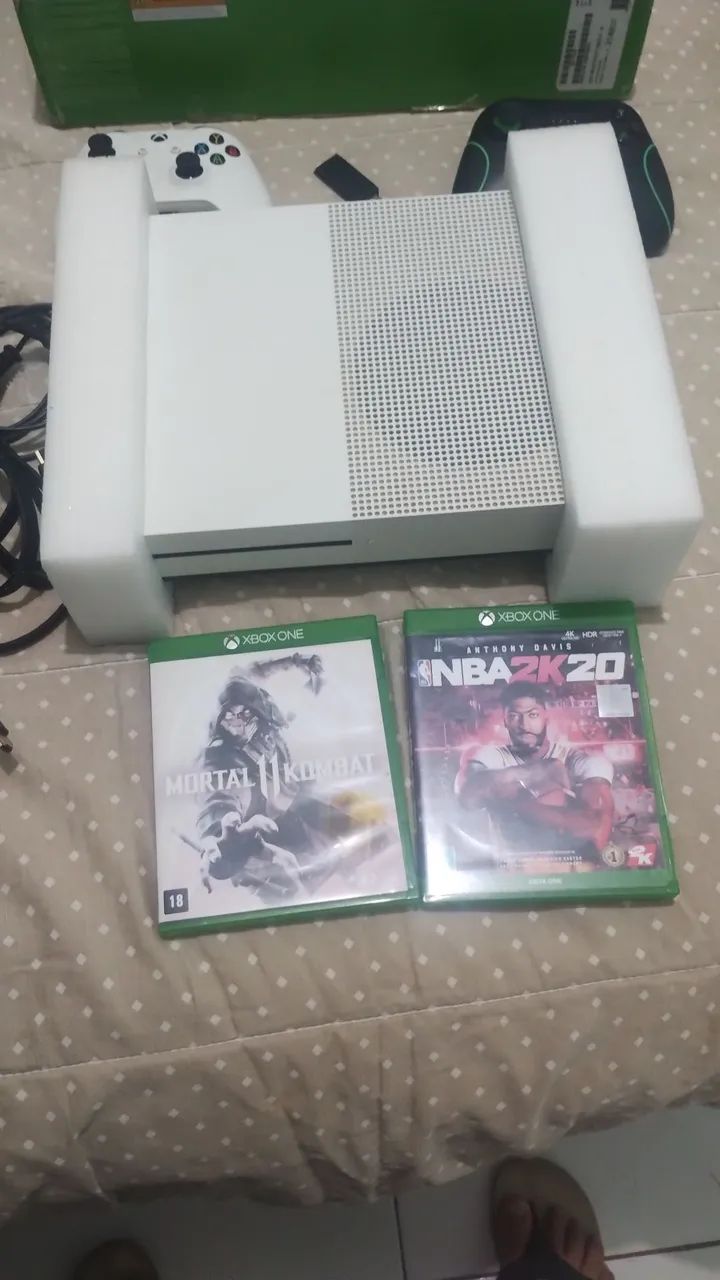 Xbox one 1 TB branco  - Foto 3