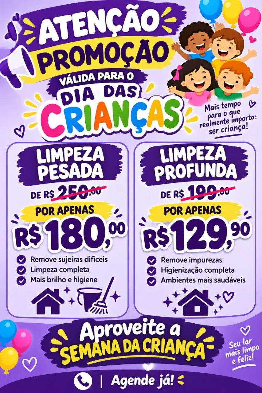 Limpeza de qualidade preço justo