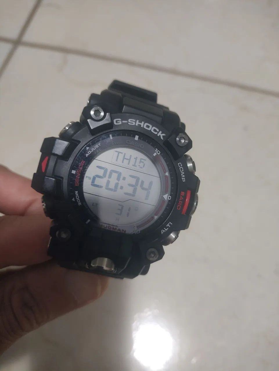 Relógio Casio G shock solar mudman GW 9500