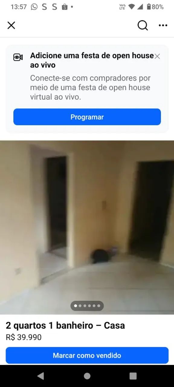 Casa barata com escritura 