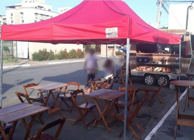 Trailer de comida. Food truck