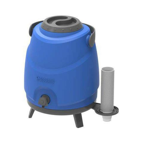 Garrafa Botijão Térmico com Tripé Retrátil Aspen 9 Litros Azul Soprano