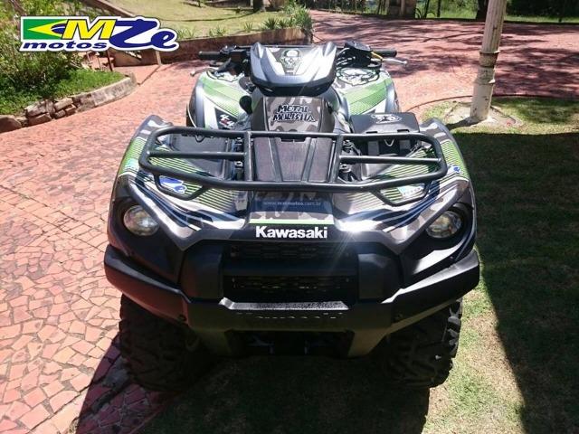 Kawasaki Brute Force 750 2012 Prata com 300 horas - Foto 8