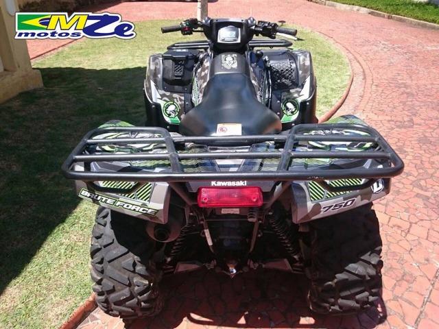Kawasaki Brute Force 750 2012 Prata com 300 horas - Foto 5