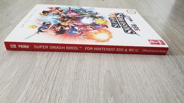 Official Game Guide Super Smash Bros 3ds E Wiiu. Inglês - Foto 2