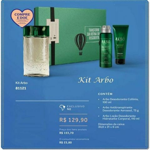 Promoção Boticário ! Com entrega a delivery !!!