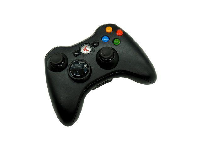 Controle Xbox X360 Knup Kp-5122 Sem Fio - Foto 3