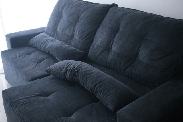 Sofa Retratil 2 30m Azul Perolado Semi Novo Moveis Agua Verde Blumenau 761326198 Olx