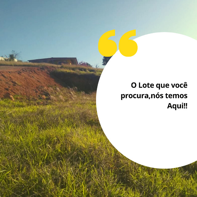 Temos o Terreno Certo!