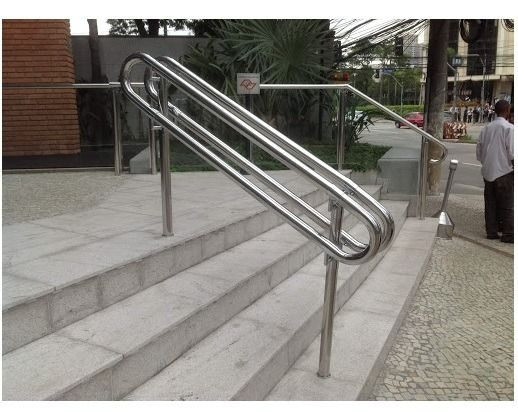 Corrimão Em Aço Inox á partir (R$ 200,00 Metro)