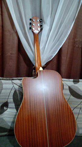 Vendo violão Gianini eletroacústico em estado de novo - Foto 2