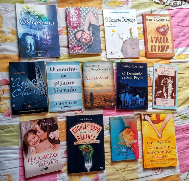 Qualquer destes livros por R$10