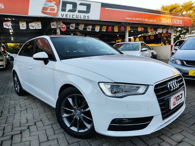 AUDI A3 SPORTBACK 2014 1.8 AUTOMÁTICO TETO SOLAR IMPECÁVEL