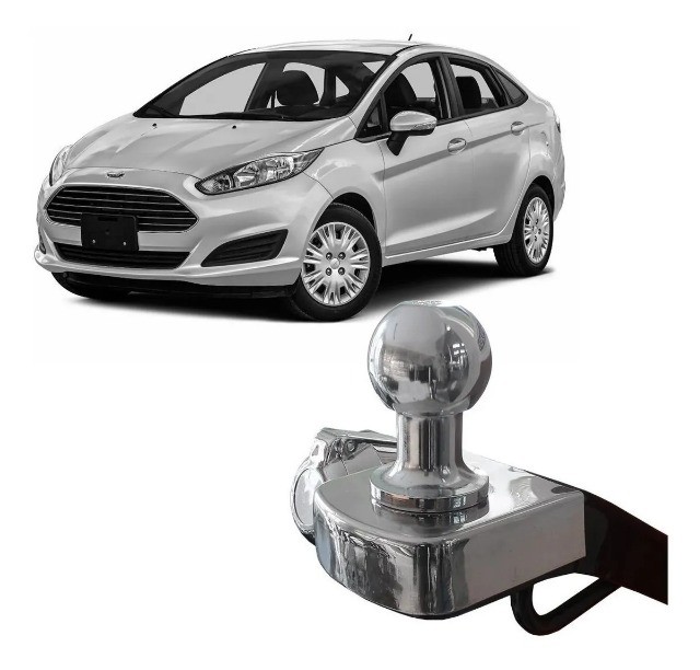 Engate de Reboque New Fiesta Sedan - Instalado 