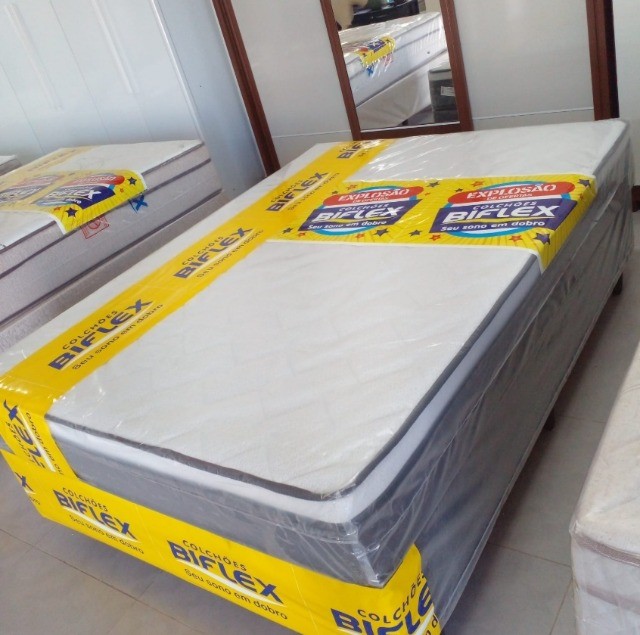 Cama de Casal Lisboa Molas Ensacadas - Promoção - Fazemos Entrega 