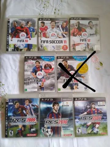 Jogos de Futebol Playstation 3 usados