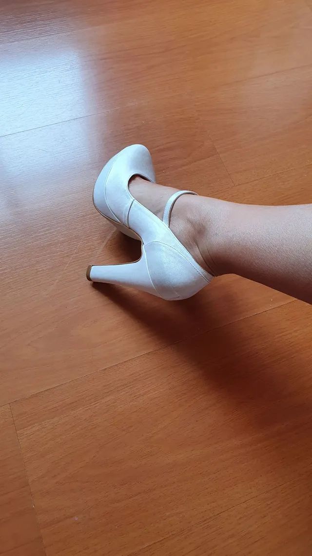 Sapato branco noiva - Foto 4