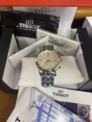 Rel gio TISSOT PRC 200 MULTIFUNCIONAL FUNDO BRANCO Acess rios