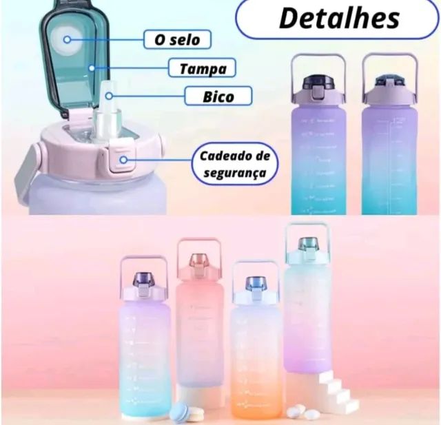 Kit carrafa motivacional  - Foto 2