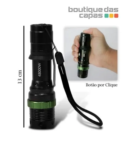 Lanterna de LED Recarregável LT-424 - Luatek 12500 lumens