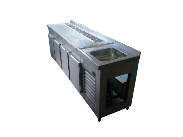 balcão refrigerado em inox  - Foto 3