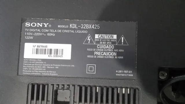 Tv sony 32 LCD ,com conversor integrado - Foto 2