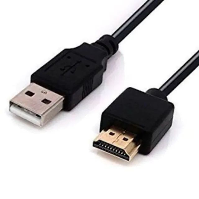 Cabo HDMI macho para USB macho 1.8 metros - Foto 2