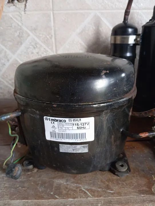 Compressor para freezer geladeira.