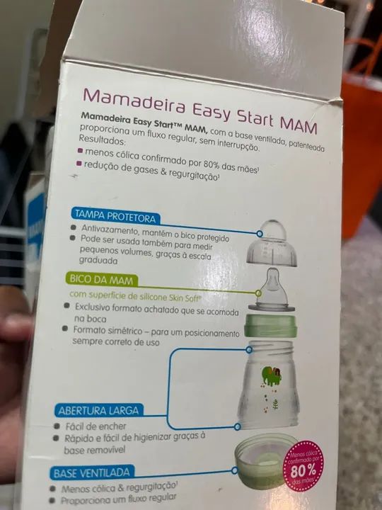 Bomba de Leite Manual MAM - Nova - Foto 5