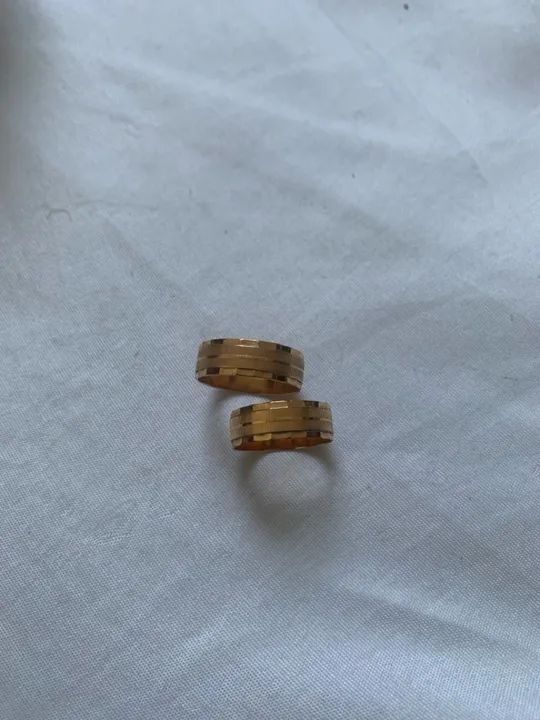 Par de aliança Romanel R$300 - Foto 5