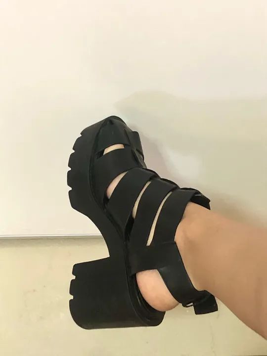 Tamanco preto Zara - Foto 3