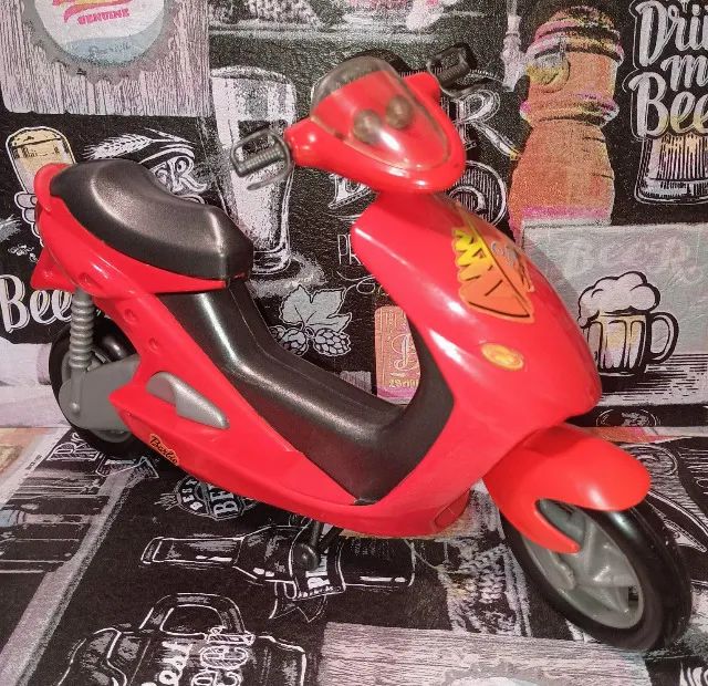 Barbie Collector Moto Scooter Rosso da Mattel referencia N°24469