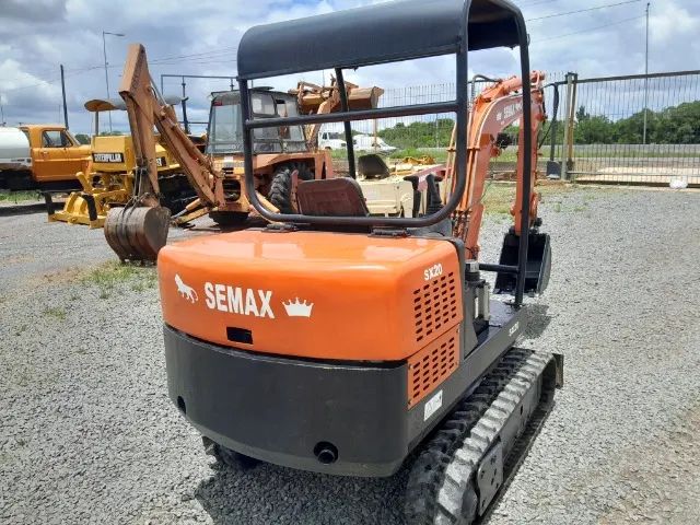 Miniescavadeira esteira Semax SX20 ano 2020  - Foto 6
