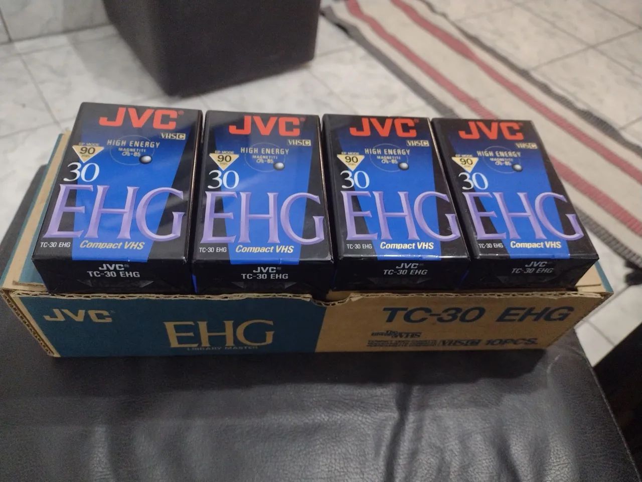 Fita compacto VHSc JVC TC 30 ehg 90 minutos.nova lacrada - Foto 3