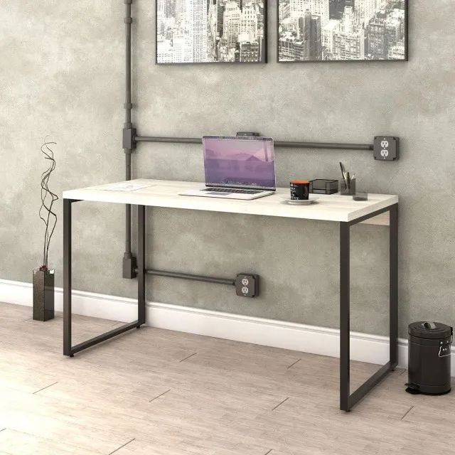 Mesa para Escritório Office Estilo Industrial 1,35m