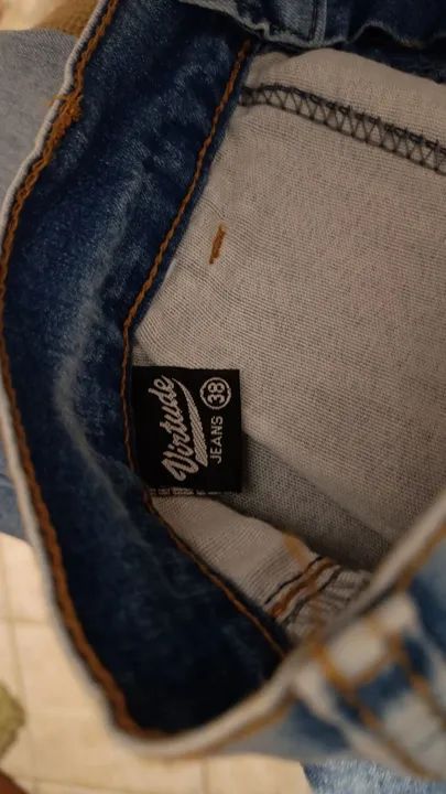 Calça jeans nova 38  - Foto 3
