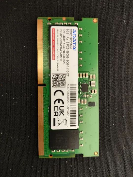 DDR5 16Gb (2x8Gb) 5600mhz original Lenovo  - Foto 3