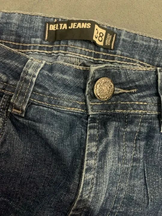 Bermuda,Jeans Delta Jeans - Tamanho 38 - Foto 2