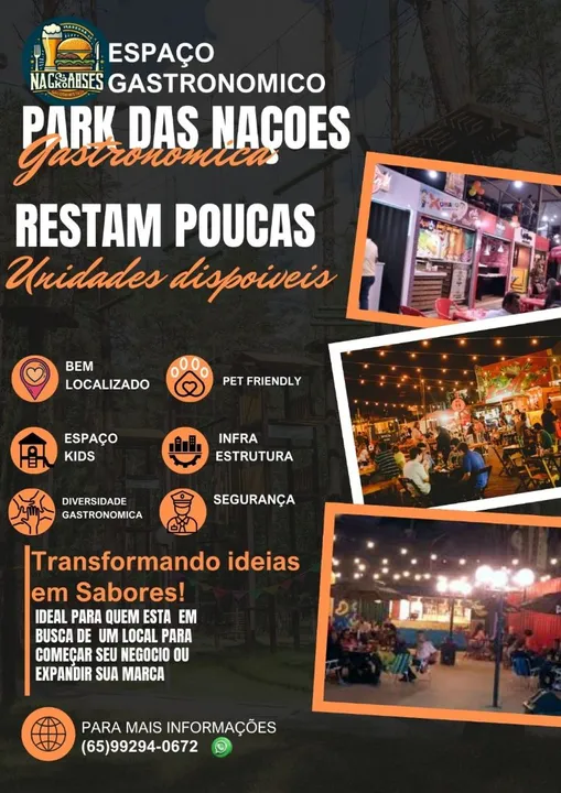 VENHA FAZER PARTE DO MELHOR FOOD PARK DE CUIABÁ