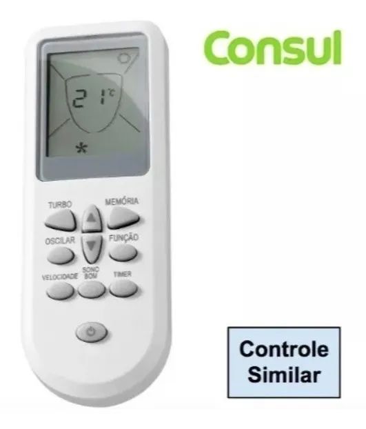 Controle Remoto Para AR Condicionado Split e Janela Consul - Foto 5