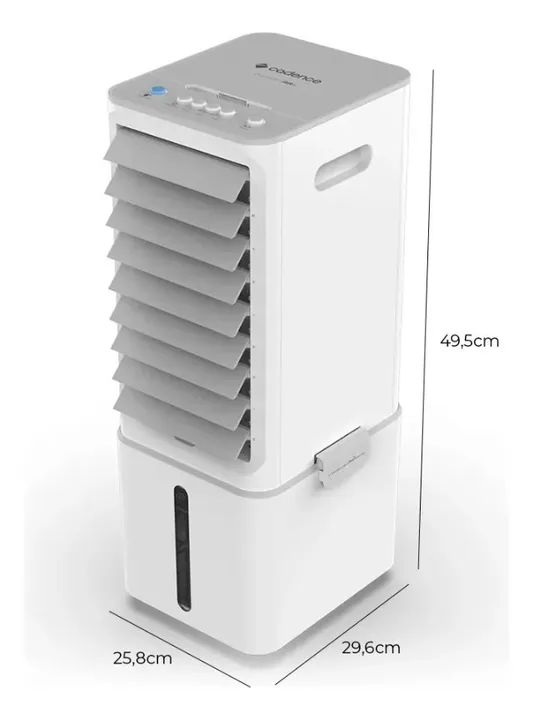 Climatizador De Ar Frio 110v Cadence Cli530 8,4l Compactar - Foto 5